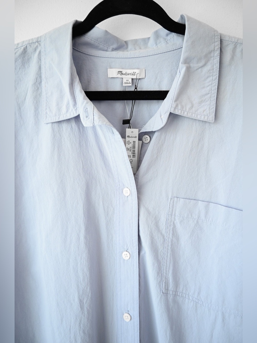 Madewell Dress Shirt, New With Tags - Picture 3 of 7